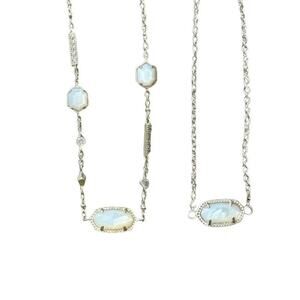 Kendra Scott Emilie Necklace and Matching Bracelet Set